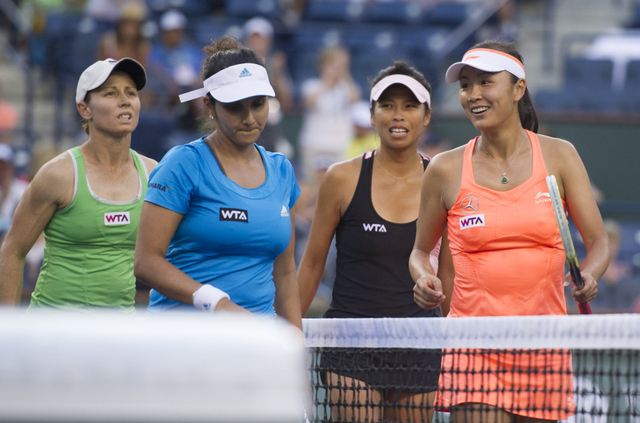 彭帅谢淑薇获胜