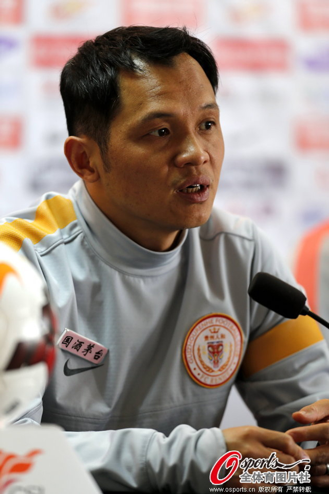 贵州人和踩场训练