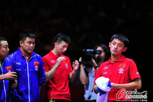 张继科有点无奈