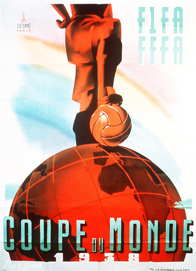 1938年世界杯官方海报