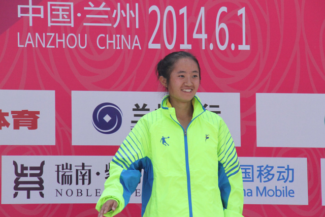2014兰州马拉松女子半程冠军
