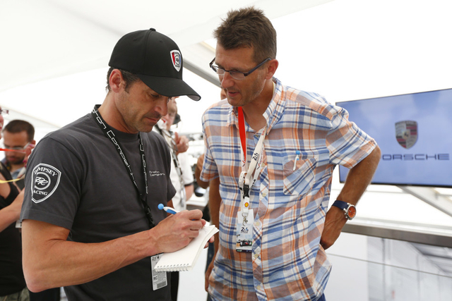 影星车手帕特里克-德姆西（Patrick Dempsey）