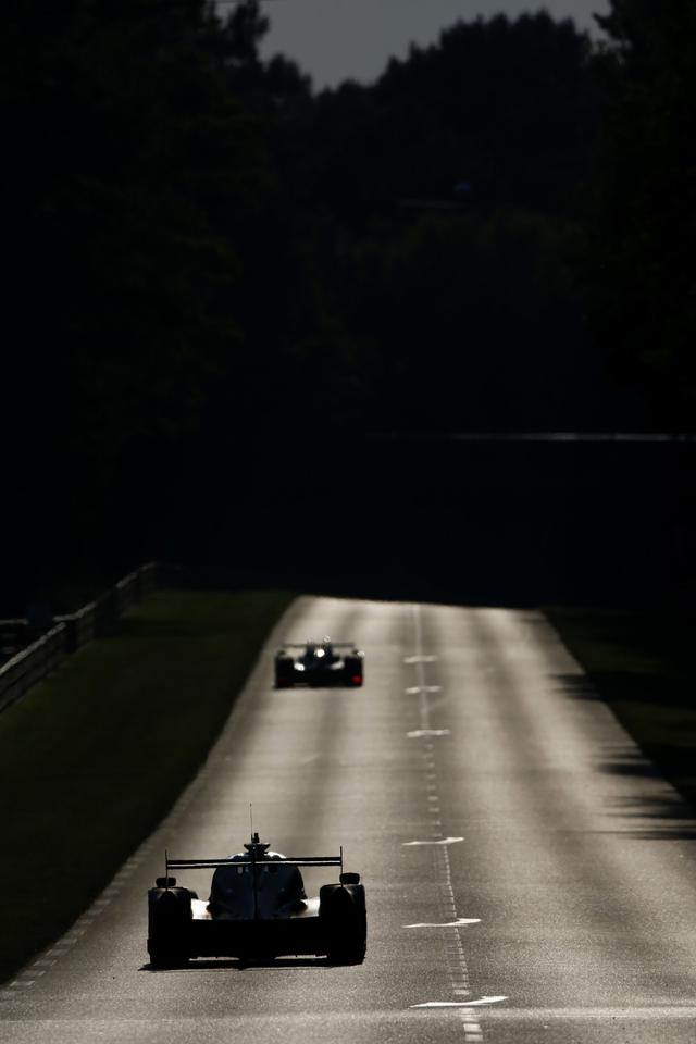 丰田车组在比赛中