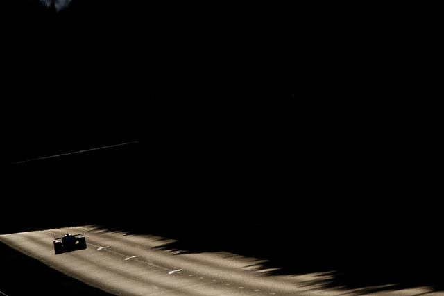 丰田车组在比赛中