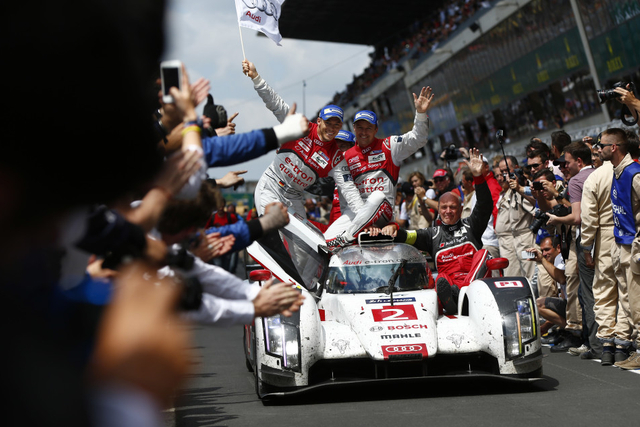 奥迪2号车组夺冠