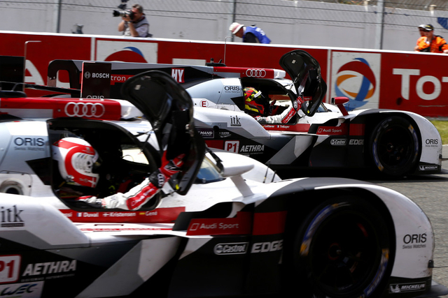 奥迪车队的冠军赛车