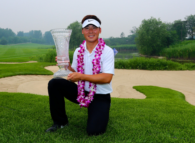 赢得美巡中国赛首胜