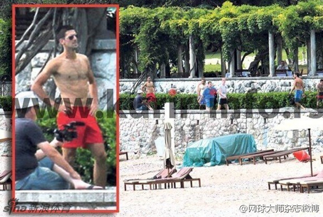 杂志独家曝光小德婚纱照