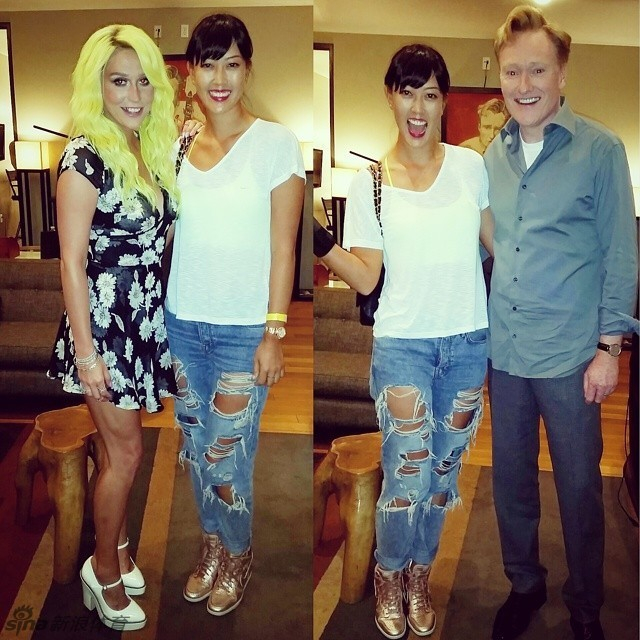 破洞牛仔裤传出了造型