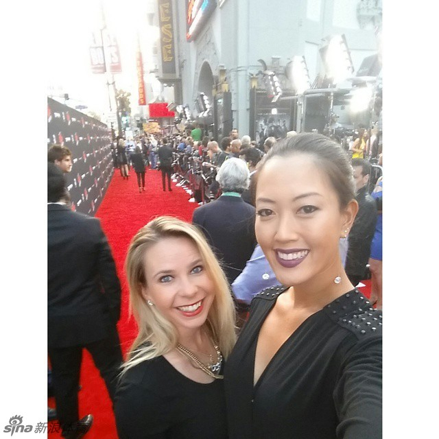 罪恶之城发布会走红毯