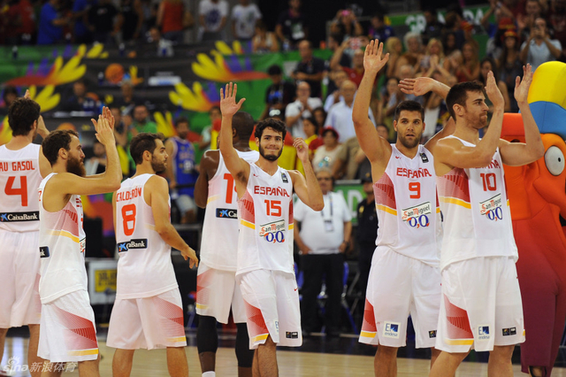 西班牙庆祝胜利