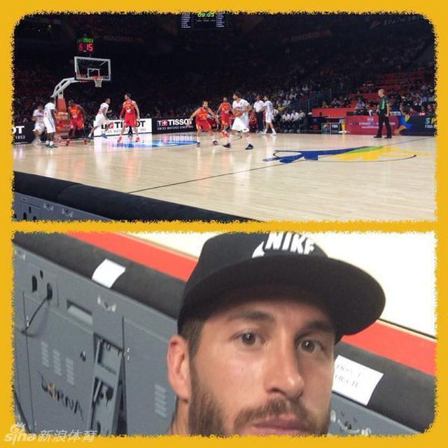 拉莫斯现场自拍