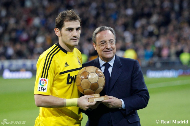 卡西与皇马主席