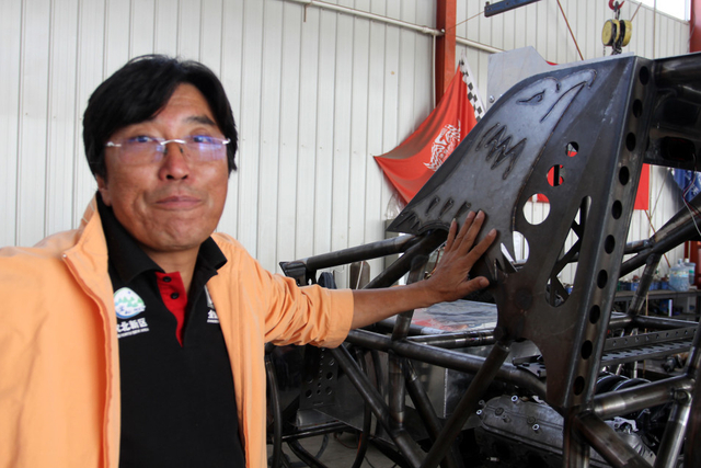 白头鹰让赛车更显得洋气