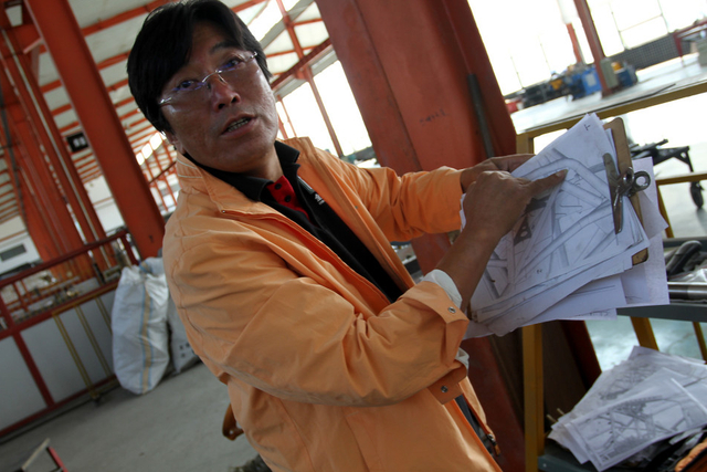 赛车是经过电脑三维设计而来的