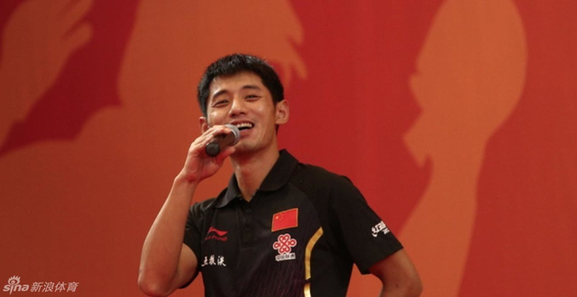 张继科侃侃而谈