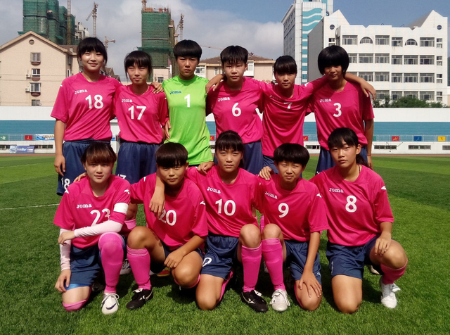 烟台女足夺省运会冠军