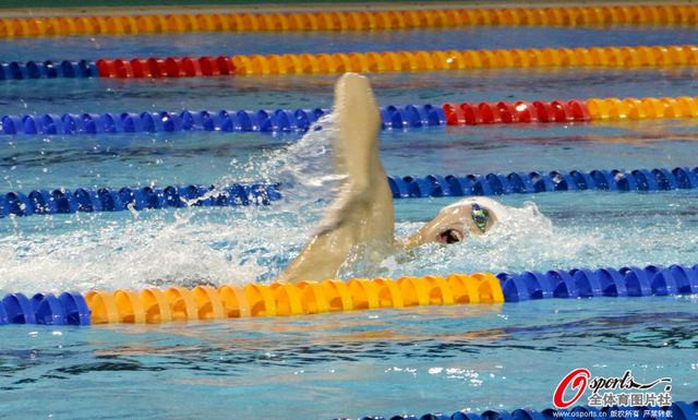 孙杨夺男子400米金牌