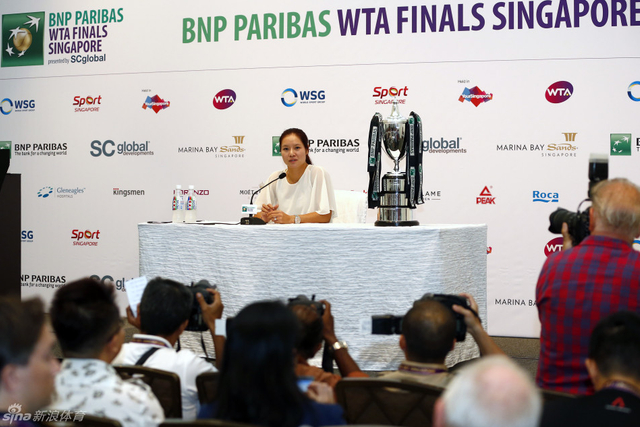 WTA总决赛赛前发布会