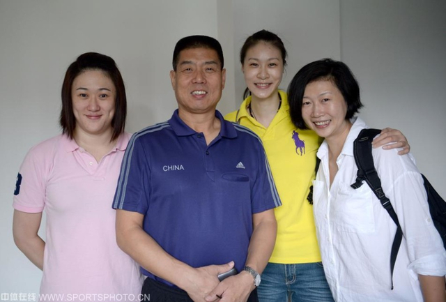 前体育总局排管中心主任徐利合影