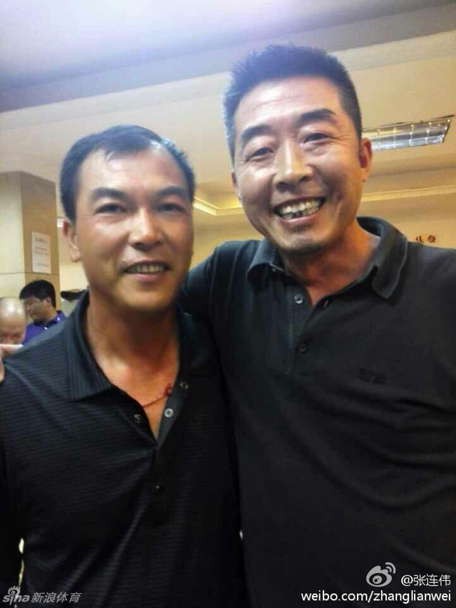 张连伟与程军合影