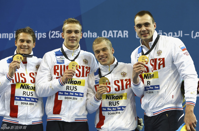 俄罗斯接力摘金