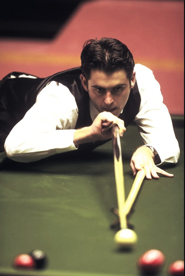 1997年世锦赛斩获第一杆147