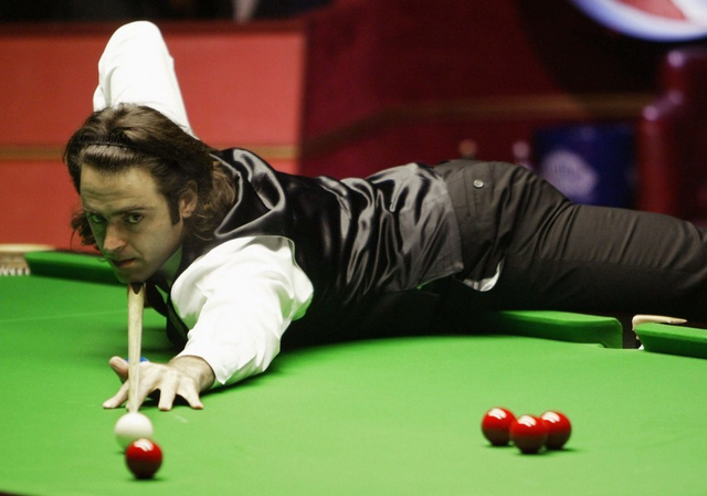 2004年的奥沙利文曾一头长发