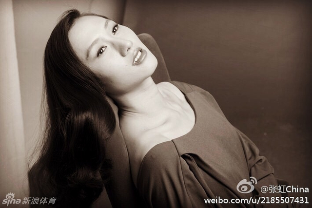 速滑美女张虹性感写真