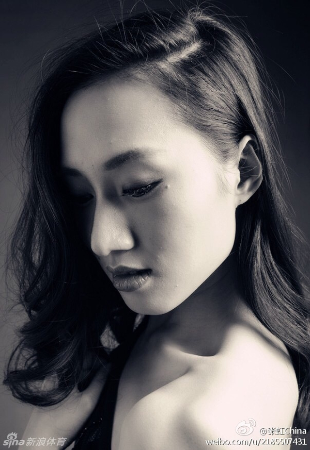 速滑美女张虹性感写真