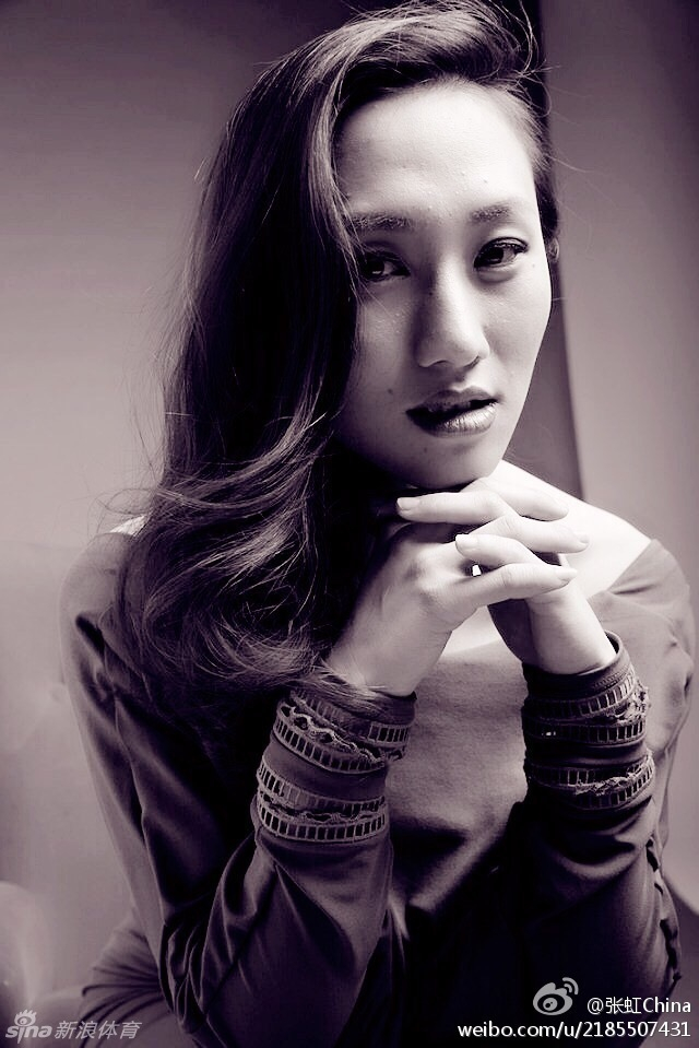 速滑美女张虹性感写真
