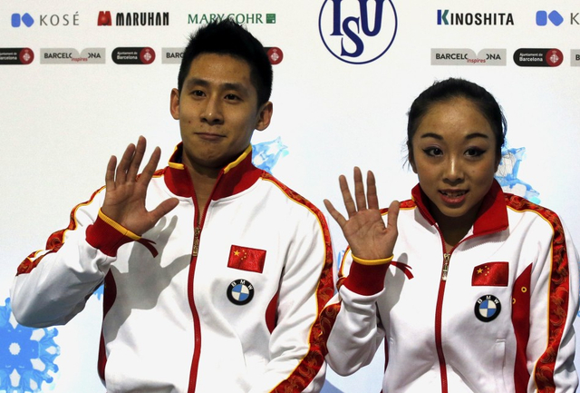 中国组合暂列第三位