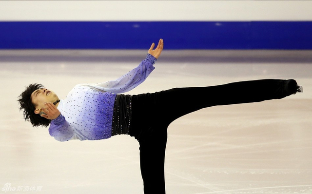 羽生结弦比赛中