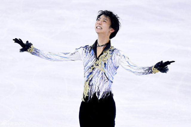 羽生结弦一曲舞毕