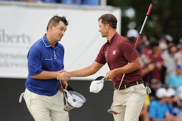 延长赛进行7个洞