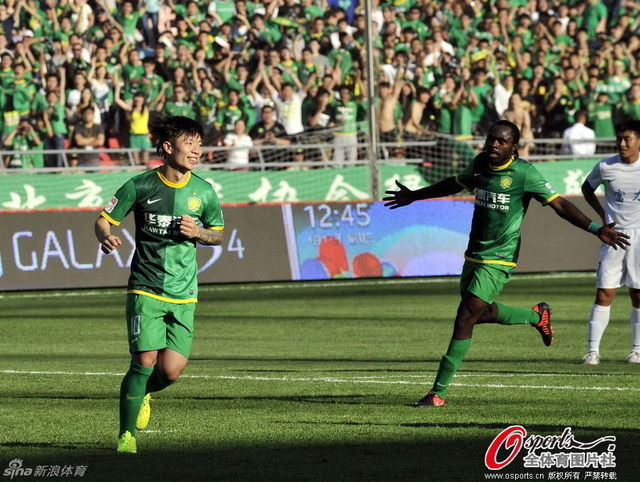 13年第24轮,张稀哲上演个人首个帽子戏法