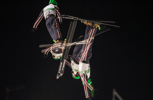 空中技巧世界杯中国选手夺冠