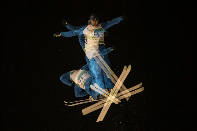 空中技巧世界杯中国选手夺冠