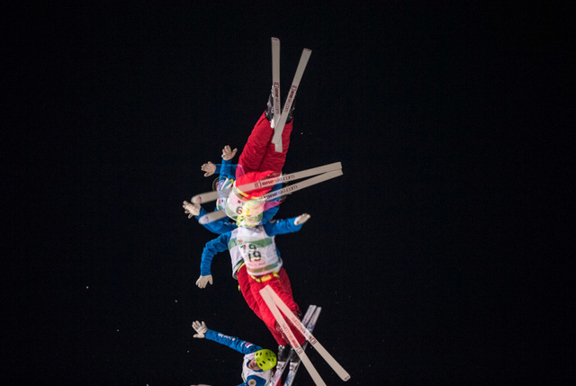 空中技巧世界杯中国选手夺冠