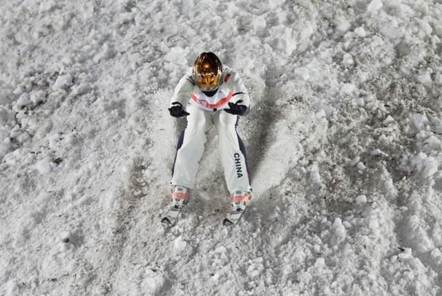 空中技巧世界杯中国选手夺冠