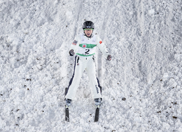 空中技巧世界杯中国选手夺冠