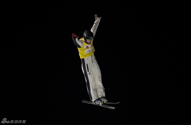 中国选手在比赛中