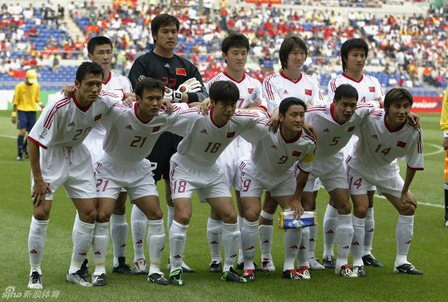 中国队首次亮相世界杯决赛圈