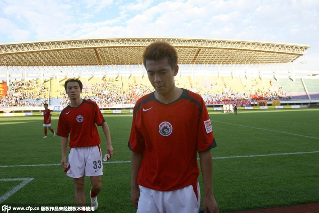 代表辽足征战中超