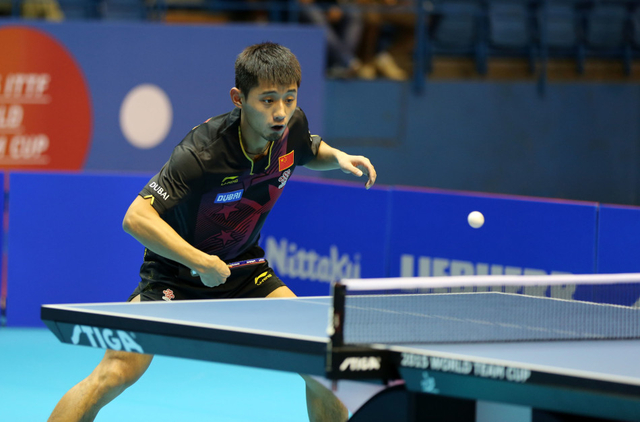 张继科严阵以待