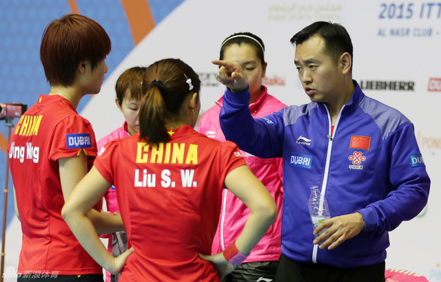 孔令辉指导女双