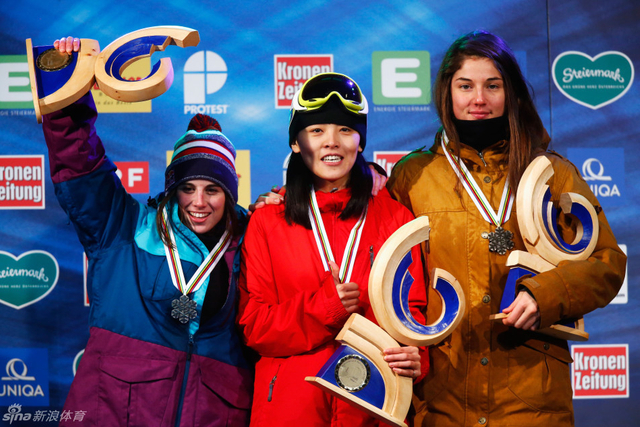 蔡雪桐夺单板滑雪冠军