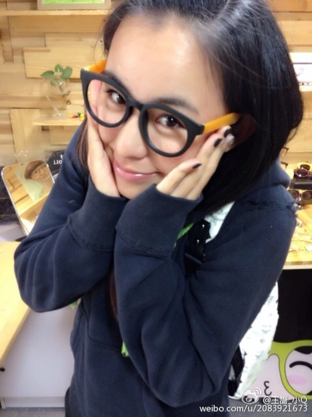 网球美女王蔷私人美照