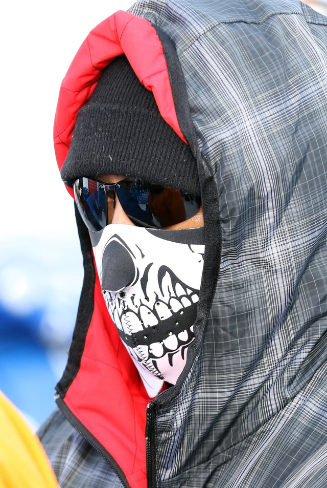 伍兹的骷髅面罩