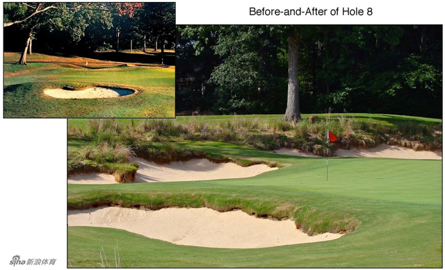 8号洞后面增加两个沙坑